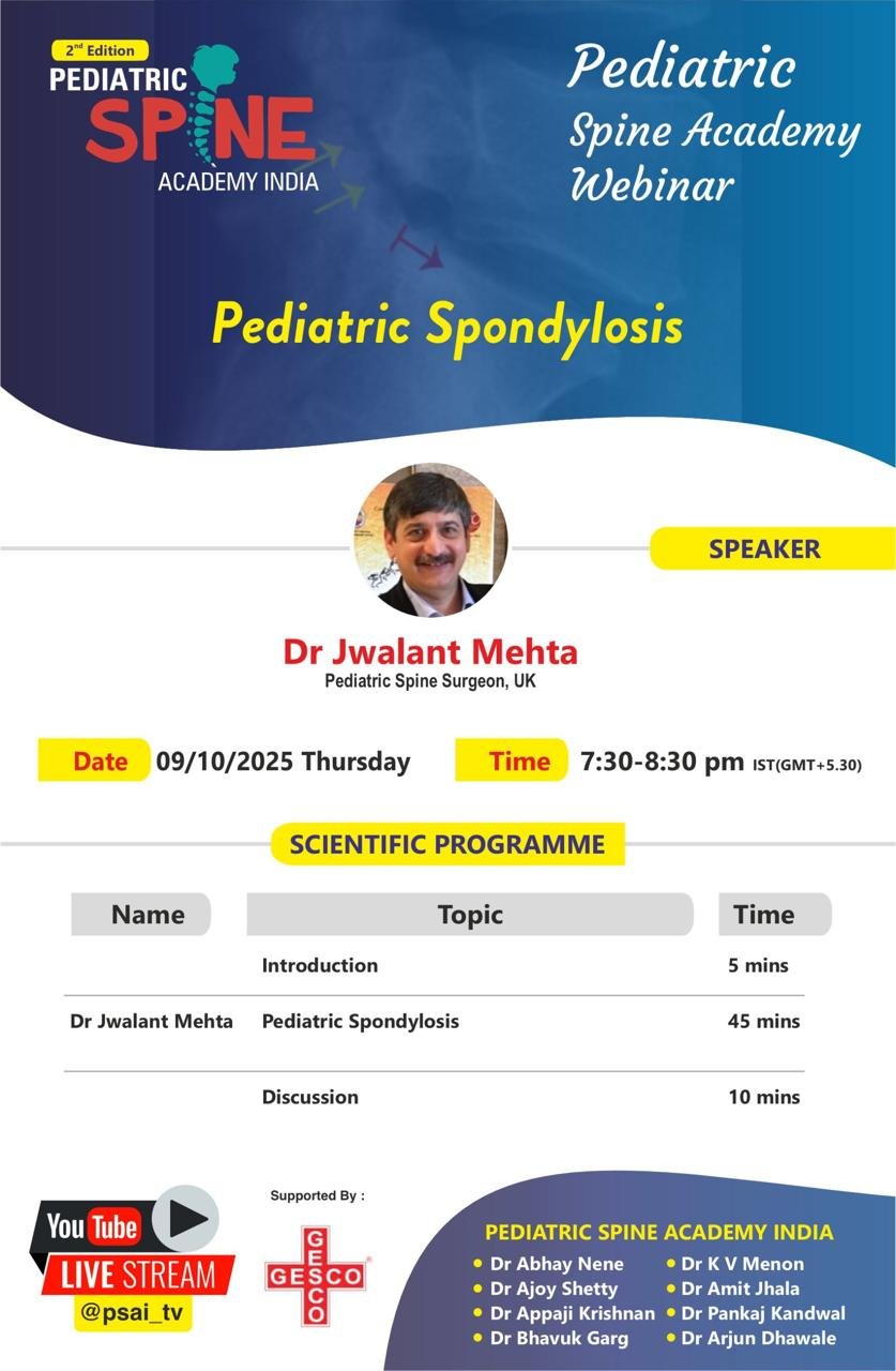 Pediatric Spondylosis
