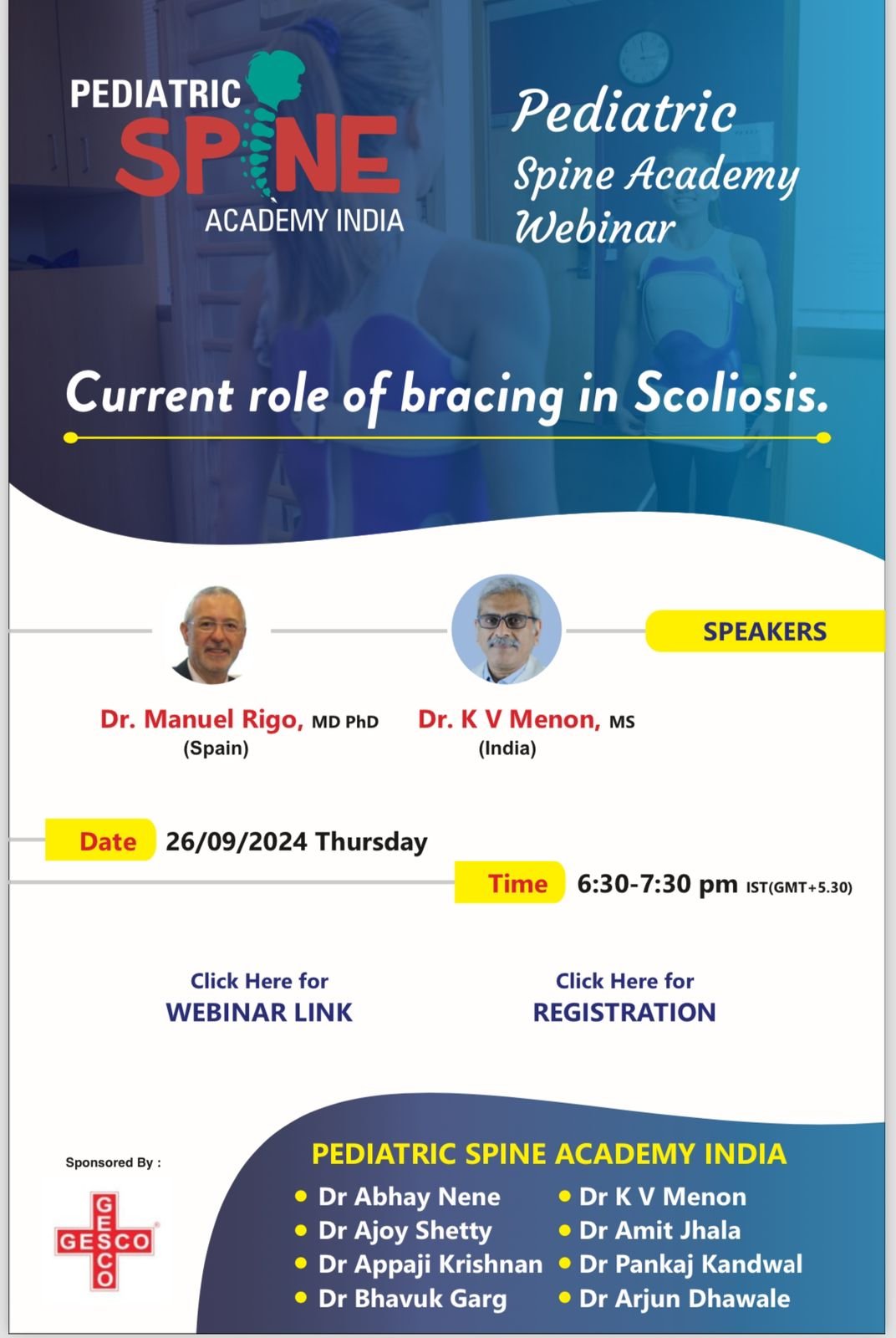 Current Role of Bracing in Scoliosis